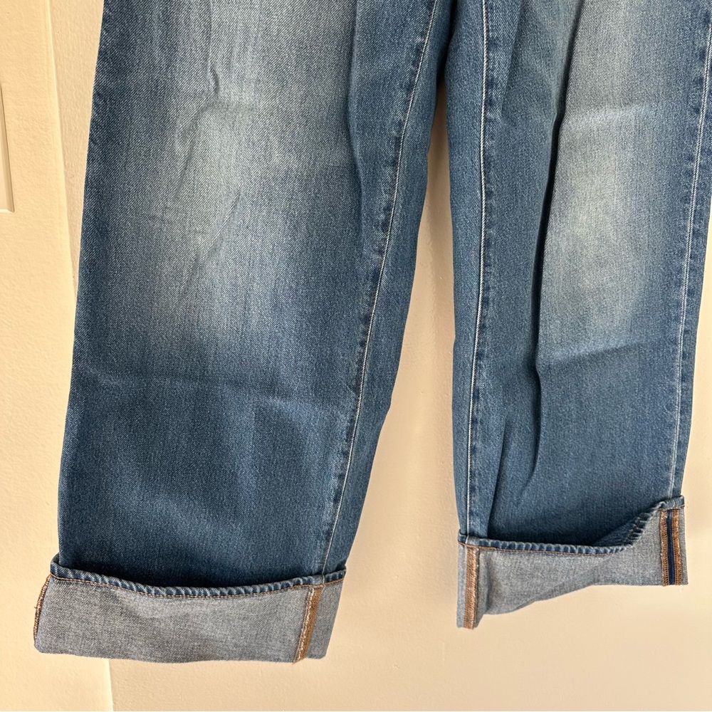 Madewell Super Wide Leg Jeans in Blue - Picture 3 of 8